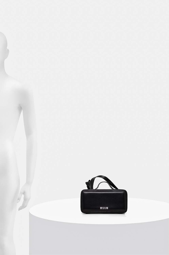 Шкіряна сумочка MSGM 3741MDZ58.622 чорний