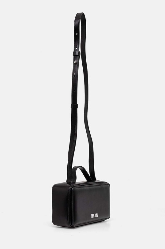Кожаная сумочка MSGM 3741MDZ58.622 чёрный AW24