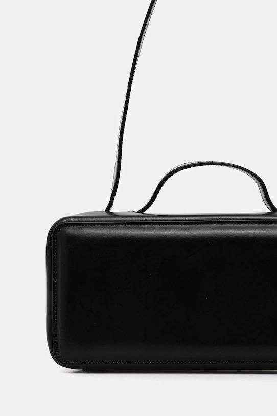 Doplnky Kožená kabelka MSGM 3741MDZ58.622 čierna