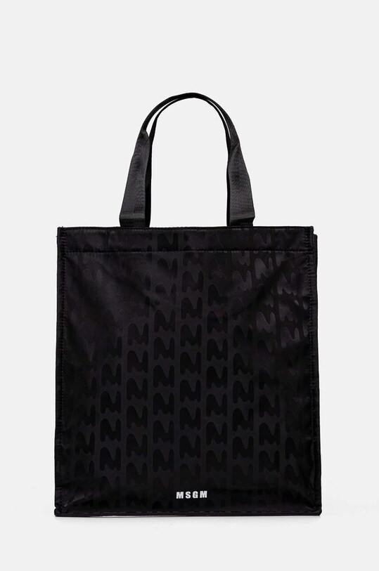 Сумочка MSGM гладкий чорний 3740MZ43.640
