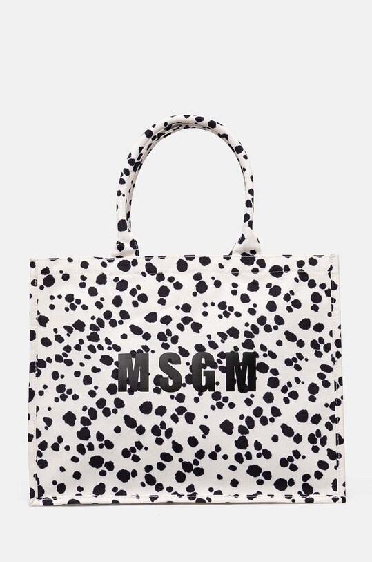 Сумочка MSGM узор белый 3741MDZ75.694