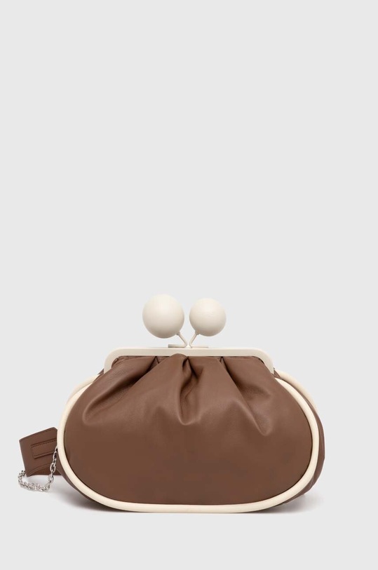 Weekend Max Mara bőr táska nappa bőr barna 2425516104600