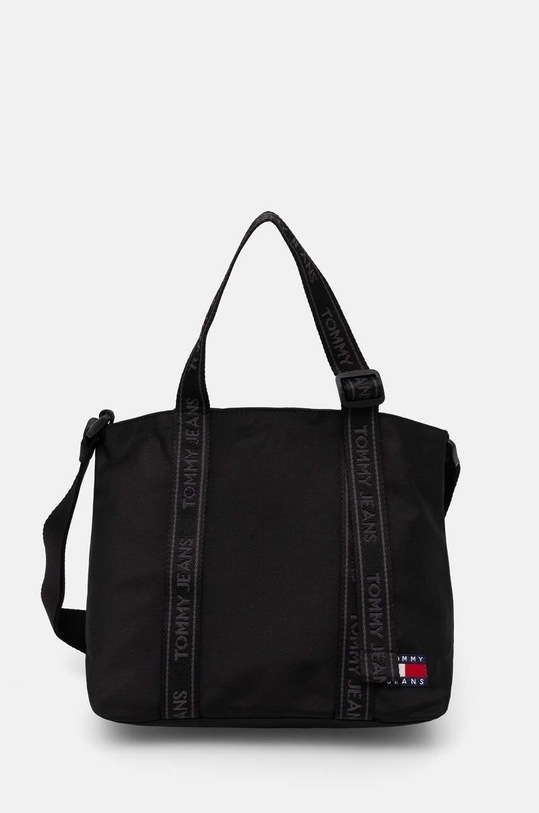 Kabelka Tommy Jeans jednofarebný čierna AW0AW16277