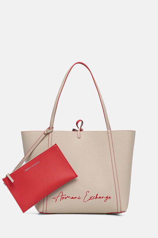Armani Exchange kézitáska szintetikus bézs XW000297.AF11937