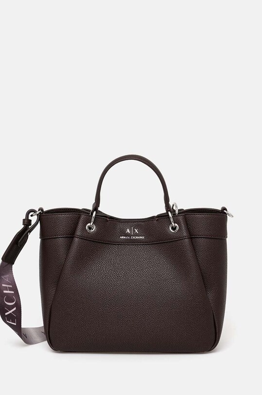 Kabelka Armani Exchange nevejde se A4 hnědá 942911.CC783
