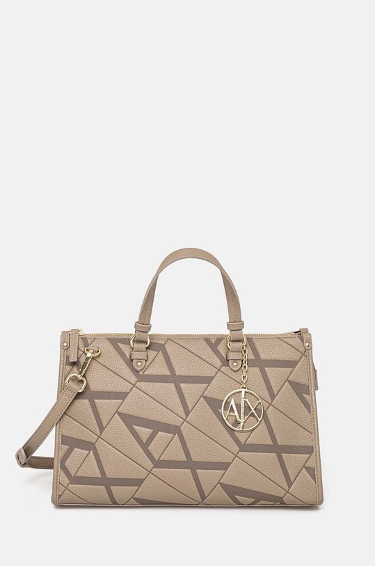 Сумочка Armani Exchange не вміщує А4 бежевий 949165.4F784
