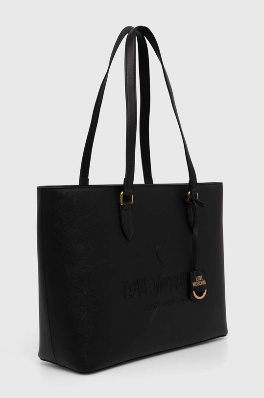 Love Moschino borsa a mano in pelle JC4114PP1L nero AW24