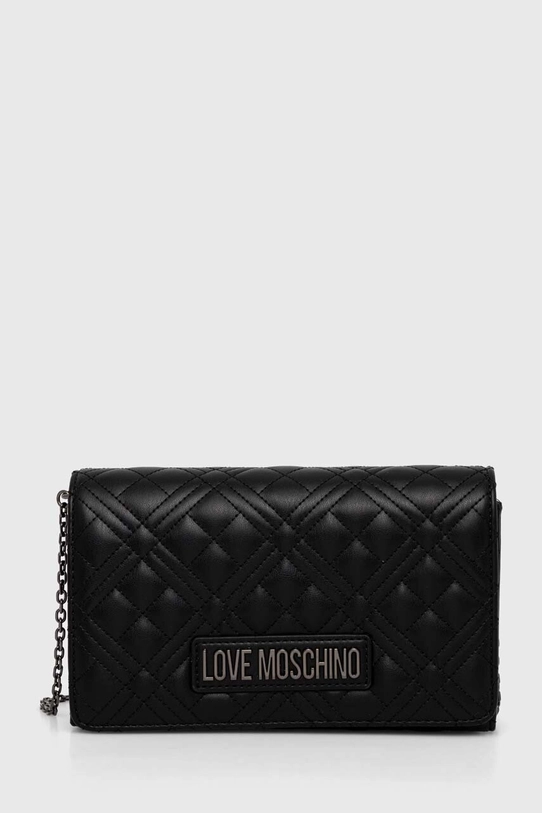 Love Moschino torebka aplikacja czarny JC4079PP1L