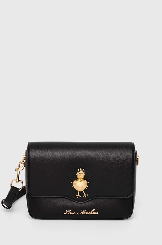 Love Moschino torebka nie mieści A4 czarny JC4029PP1L