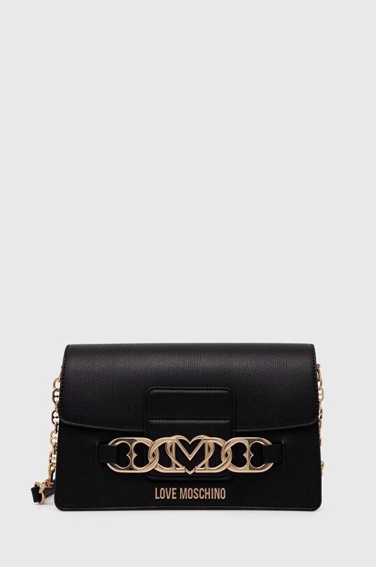 Сумочка Love Moschino не вмещает А4 чёрный JC4040PP1L