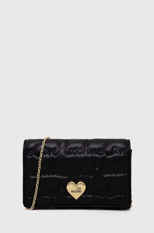 Love Moschino torebka nie mieści A4 czarny JC4128PP1L