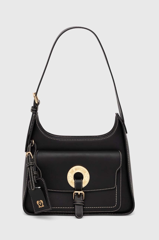 Love Moschino poseta nu incape in A4 negru JC4053PP1L