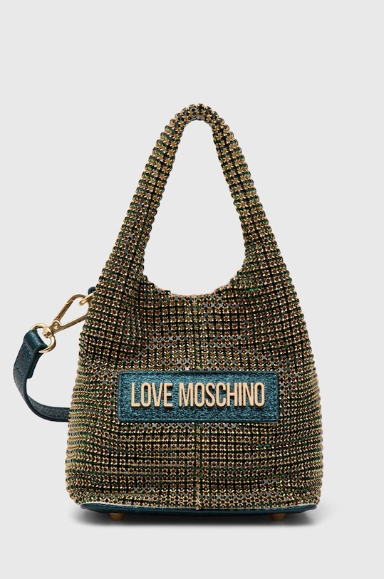 Love Moschino kézitáska textil zöld JC4044PP1L