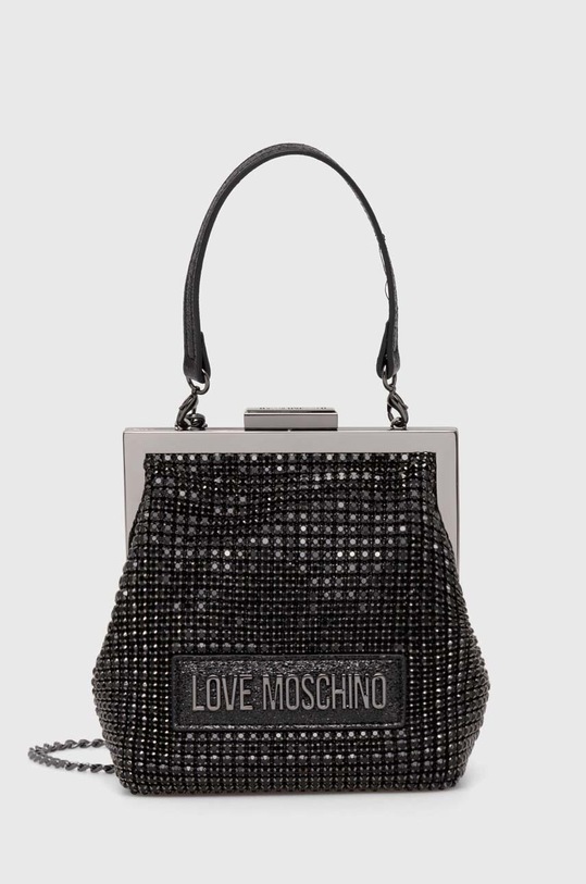 Сумочка Love Moschino аппликация чёрный JC4043PP1L