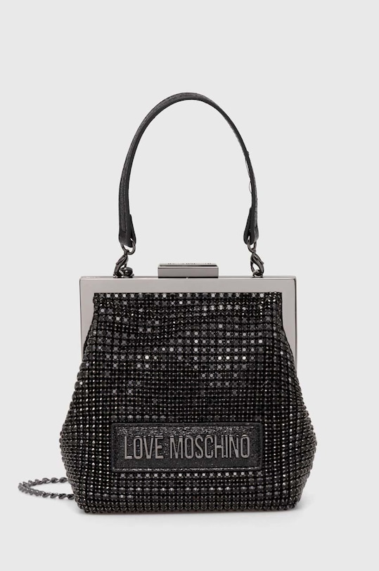 Сумочка Love Moschino аппликация чёрный JC4043PP1L