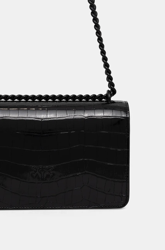 Kožená kabelka Pinko černá 100074.A1SY