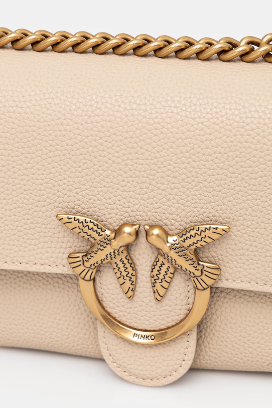 Pinko poseta de piele bej 104528.A29Q
