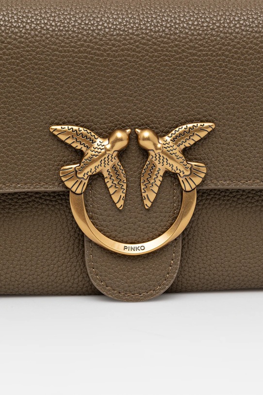 Pinko poseta de piele verde 104528.A29Q