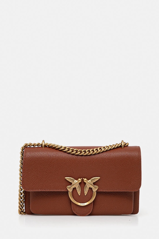 Pinko poseta de piele uni maro 104528.A29Q