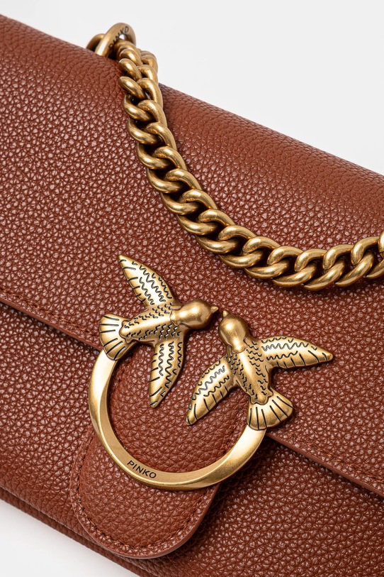Pinko poseta de piele maro 104528.A29Q