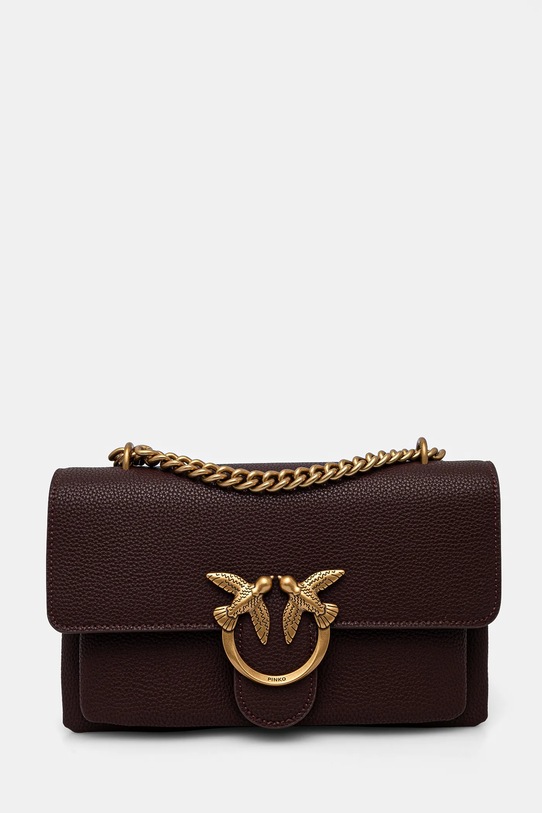 Kožená kabelka Pinko přírodní kůže červená 104528.A29Q