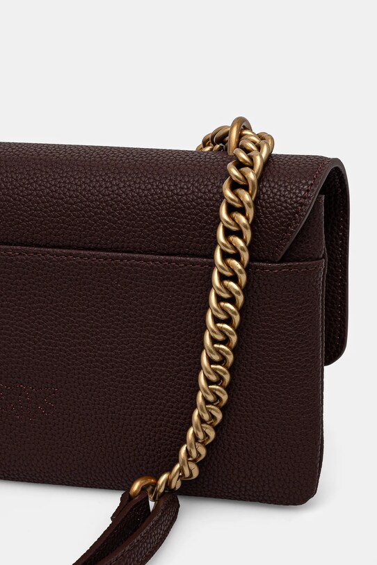 Accesorii Pinko poseta de piele 104528.A29Q rosu
