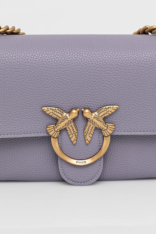Pinko torebka skórzana fioletowy 104528.A29Q