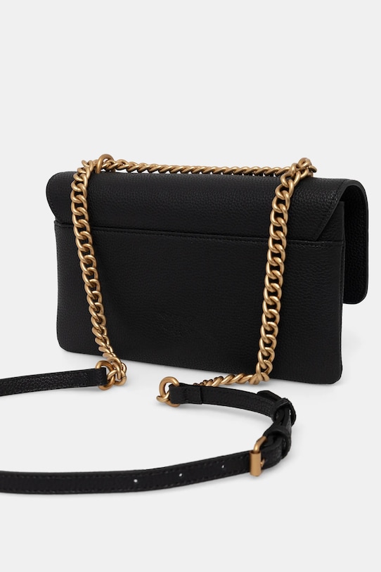 Usnjena torbica Pinko črna 104528.A29Q