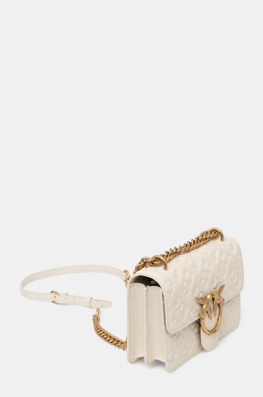 Кожаная сумочка Pinko 100074.A1YB бежевый AA00