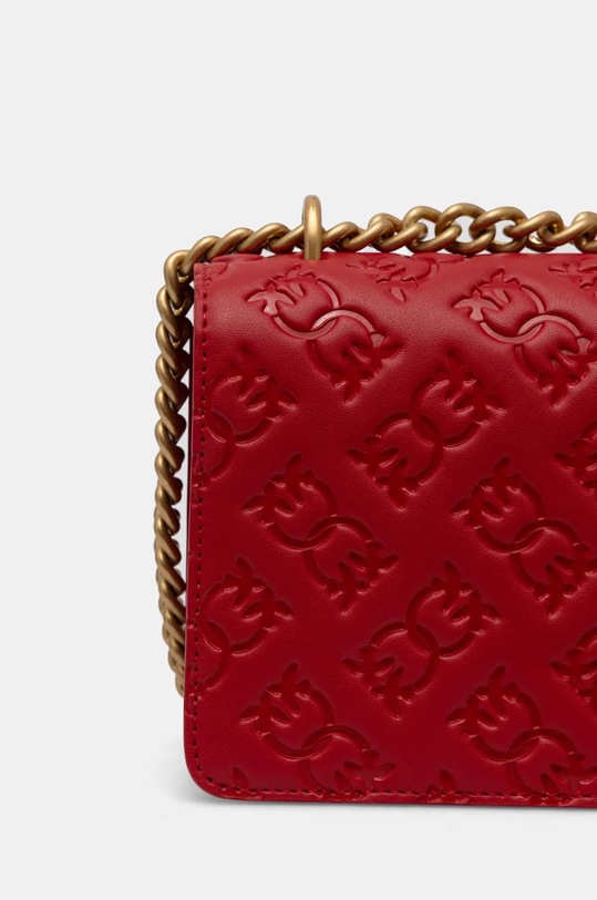 Doplnky Kožená kabelka Pinko 100074.A1YB červená