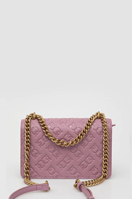 Accessori Pinko borsa a mano in pelle 100074.A1YB rosa