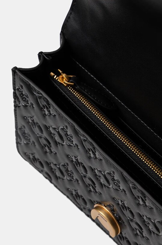 Pinko torebka skórzana 100074.A1YB czarny