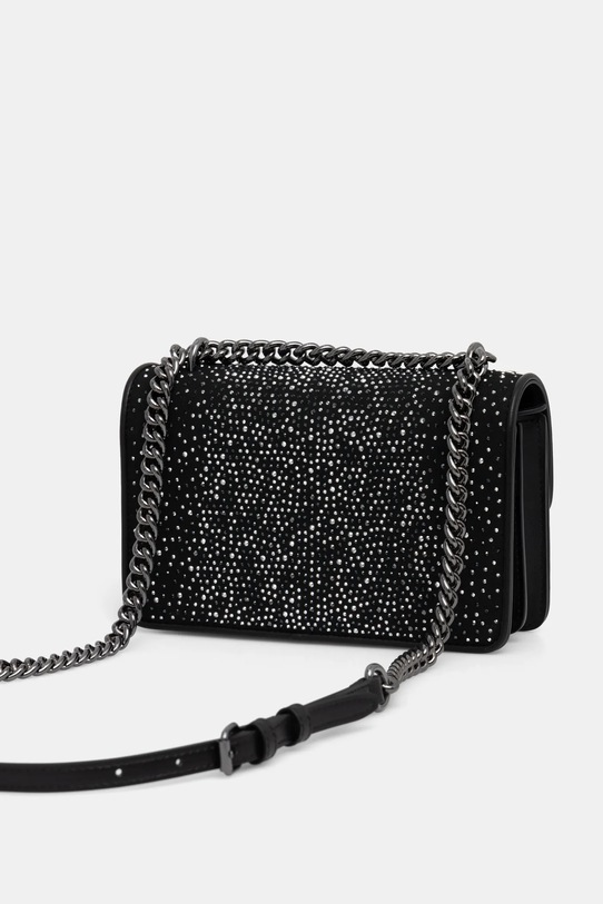 Δερμάτινη τσάντα Pinko μαύρο 100074.A20F