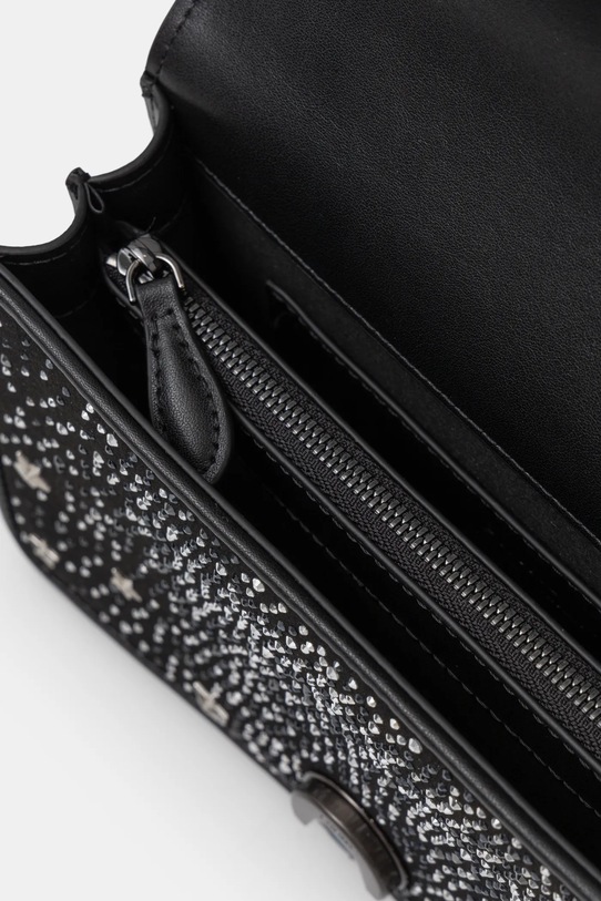 Δερμάτινη τσάντα Pinko 100074.A20F μαύρο