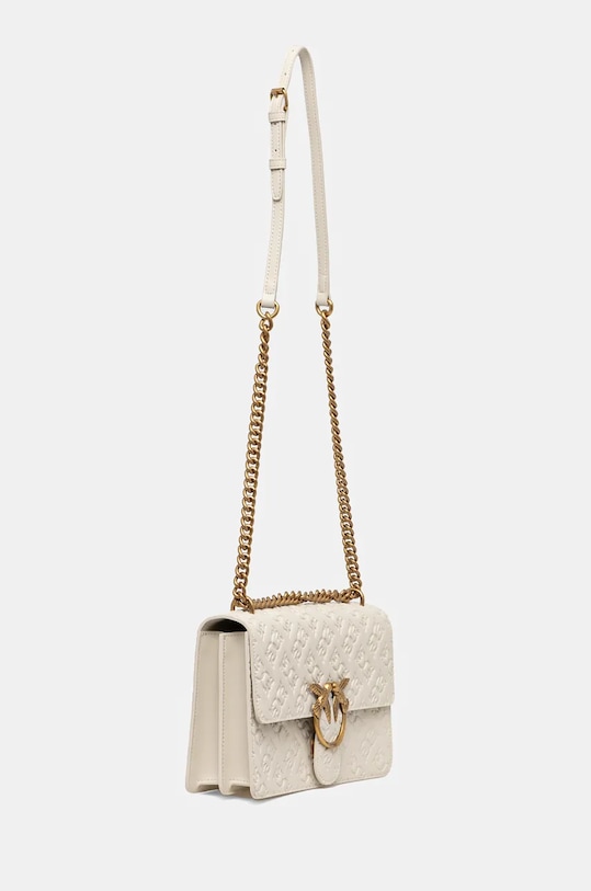 Pinko torebka skórzana 100941.A1YB beżowy AA00