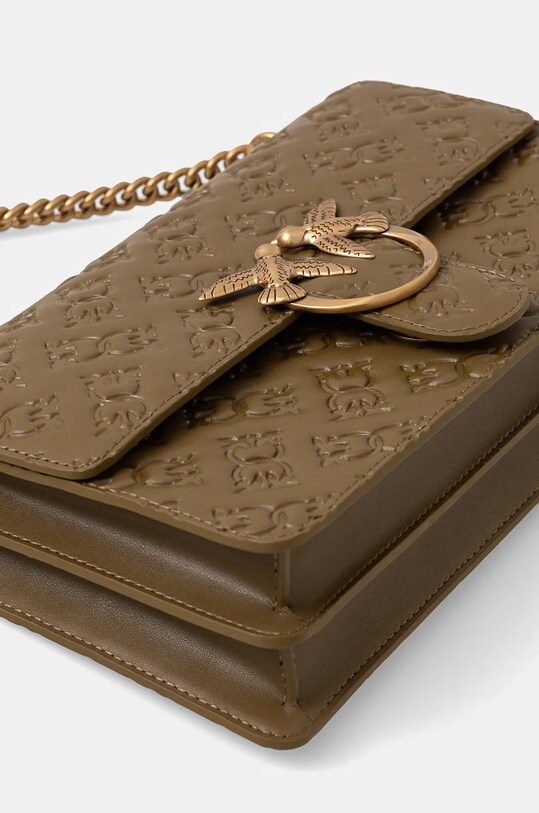 Pinko poseta de piele verde 100941.A1YB