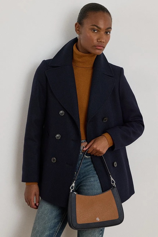 Kožená kabelka Lauren Ralph Lauren 431934891