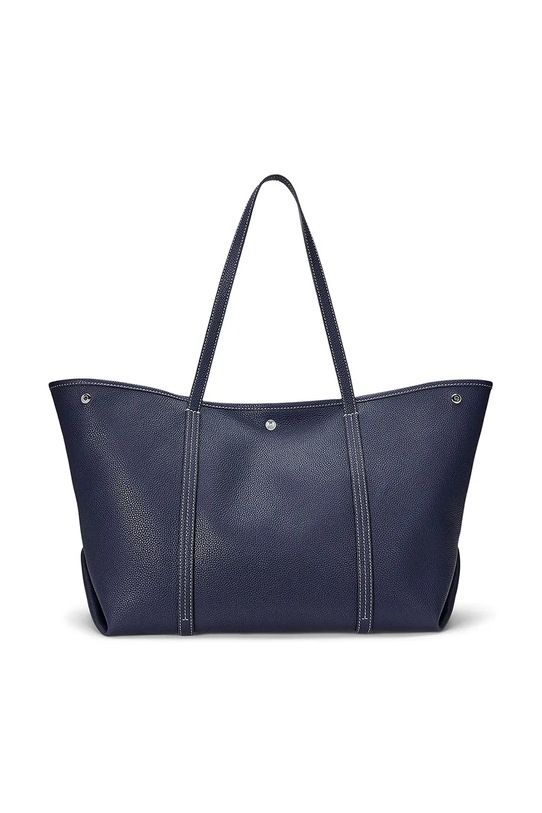 Lauren Ralph Lauren torebka skórzana 431936094 granatowy AW24