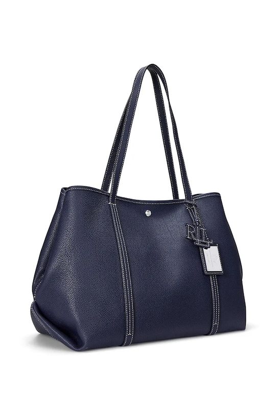 Akcesoria Lauren Ralph Lauren torebka skórzana 431936094 granatowy