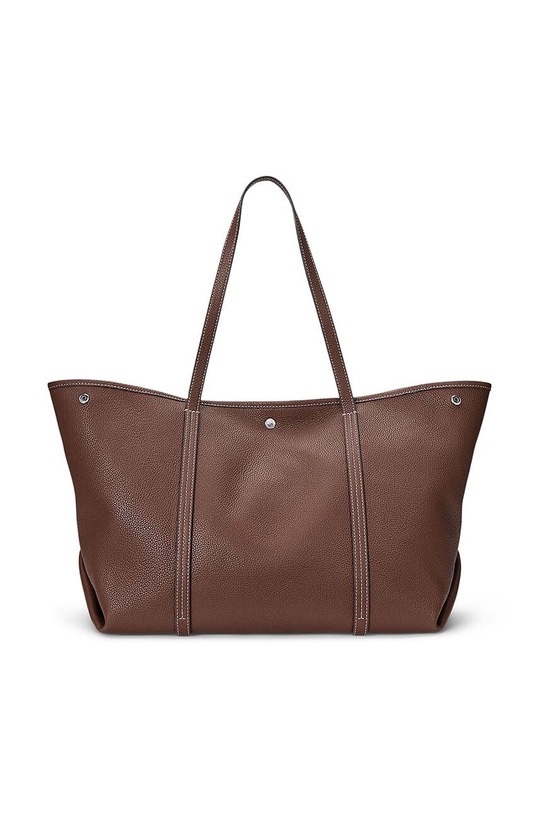 Lauren Ralph Lauren borsa a mano in pelle 431936094 marrone AW24