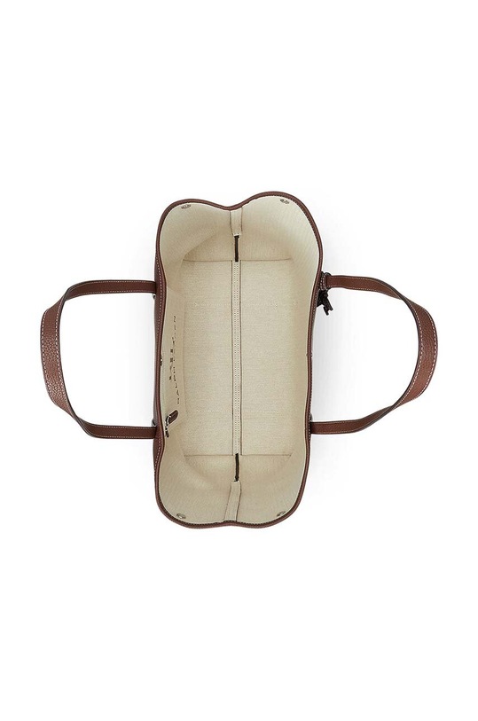 Lauren Ralph Lauren borsa a mano in pelle marrone 431936094