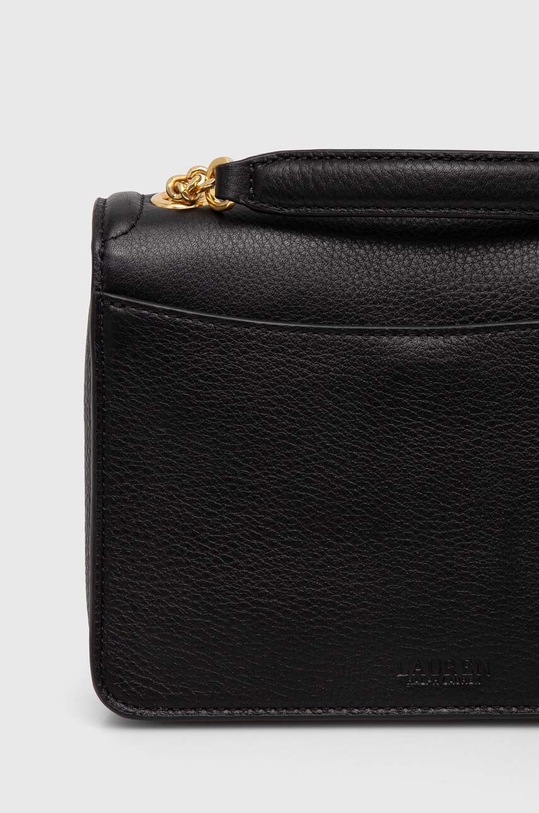 Doplňky Kožená kabelka Lauren Ralph Lauren 431941807 černá
