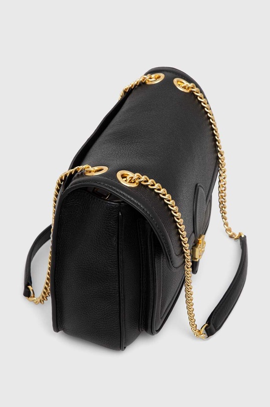 Кожаная сумочка Lauren Ralph Lauren 431941820 чёрный
