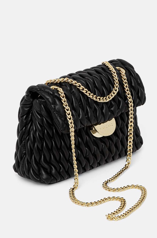 Шкіряна сумочка Marciano Guess QUILTED 4YGZ06.7059A чорний AW24