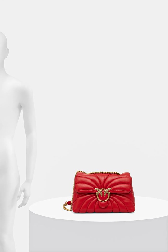 Kožená kabelka Pinko 100038.A1EX