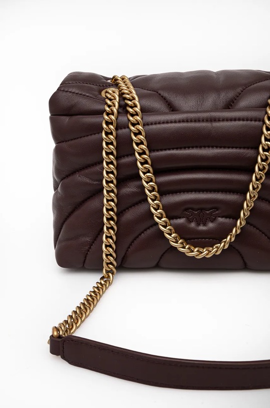 Doplňky Kožená kabelka Pinko 100038.A1EX fialová