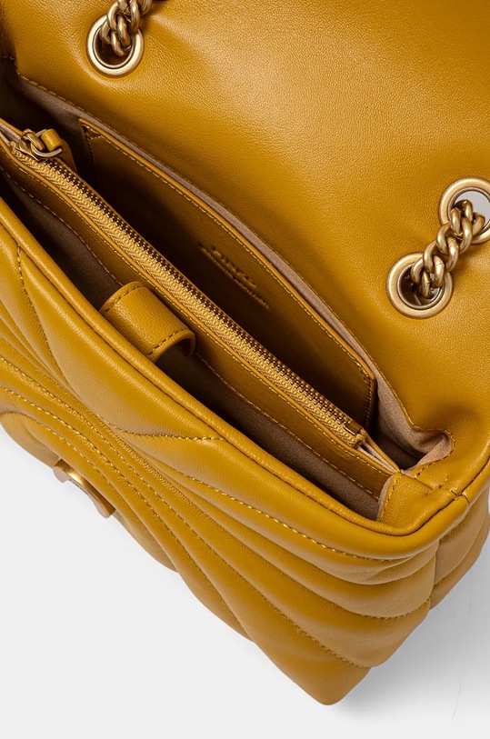 Kožna torba Pinko 100039.A1EX zlatna