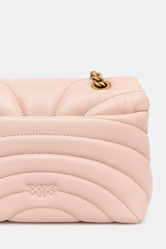 Doplňky Kožená kabelka Pinko 100039.A1EX oranžová