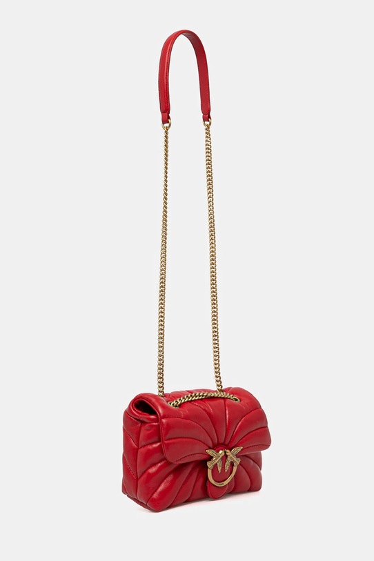 Pinko torebka skórzana 100039.A1EX czerwony AA00