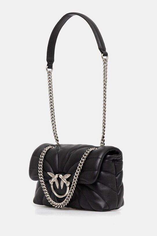 Usnjena torbica Pinko 100039.A1EX črna AA00